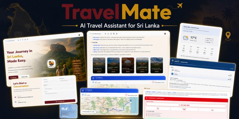 TravelMate - AI-Powered Sri Lanka Travel Assistant - 1